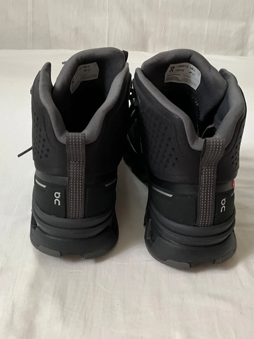 NWOB ON CloudRock Waterproof Hiking Boots Size 10 Black - Picture 6 of 15